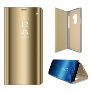 Etui Clear View Xiaomi Redmi Note 8T  Odcienie złotego