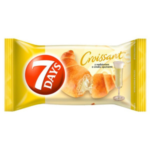 7days Croissant Nadzienie O Smaku Szampańskim 60g -17szt.