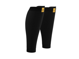 COMPRESSPORT Opaski kompresyjne na łydki R2V2 OXYGEN BLACK EDITION 2022