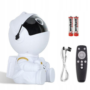 Lampka Projektor Nocny Astronauta Do Auta