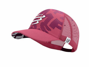 COMPRESSPORT Czapka lifestyle TRUCKER CAP jasnoróżowa