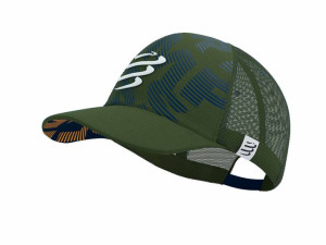 COMPRESSPORT Czapka lifestyle TRUCKER CAP ciemnozielona