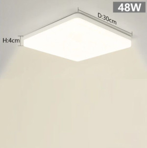 Lampa Sufitowa Do Sypialni Led Naturalna Biel