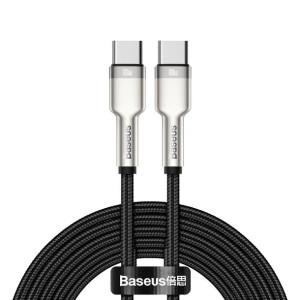 BASEUS kabel Typ C do Typ C PD100W 1 2 metr Typ C Baseus Czarny