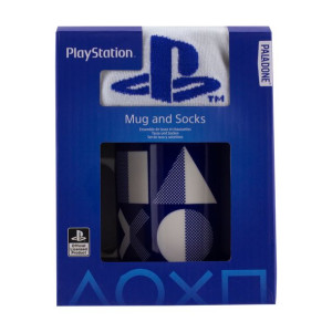 Zestaw prezentowy Playstation: kubek plus skarpetki