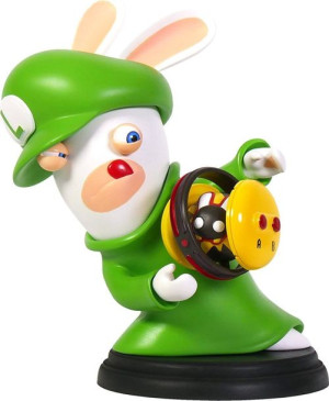 Figurka Mario + Rabbids Kingdom Battle - Luigi (wys: 16,5 cm)