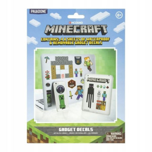 Zestaw naklejek Minecraft (102 szt)