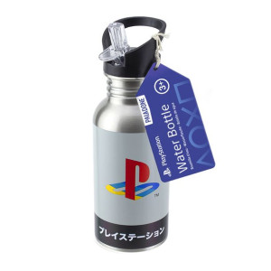 Butelka metalowa Playstation ze słomką - Heritage