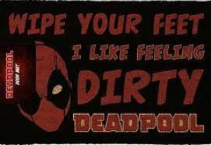 Wycieraczka pod drzwi DEADPOOL