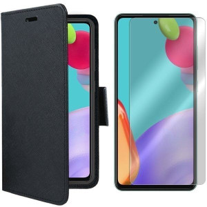 Etui Do Samsung Galaxy A52 5g Kabura Fancy + Szkło