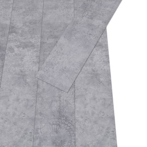 Samoprzylepne Panele Podłogowe, Winylowe Pvc, 5,02 M², 2 Mm, Cementowe