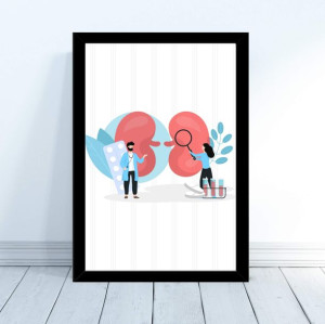 Nefrolog Gabinet Plakat dla Lekarza 30x40cm