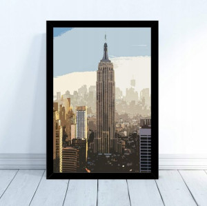 Plakat 'Nowy Jork' w ramie 30x40cm prezent