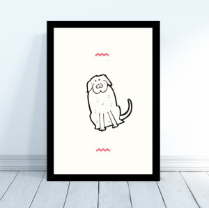 Plakat 'Piesek' w ramie 30x40cm rama