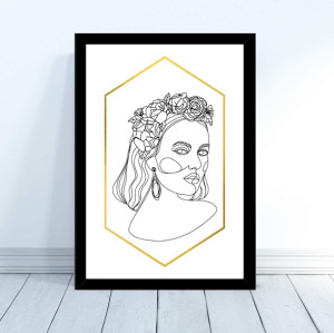 Plakat prezent na imieniny dla kobiety 30x40cm