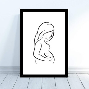 Plakat w ramie Prezent dla kobiety w ciąży 30x40cm