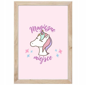 Plakat 'Magiczne Miejsce' RAMA 30x40cm