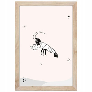 Plakat Rak w ramie 30x40 cm pokój dziecięcy