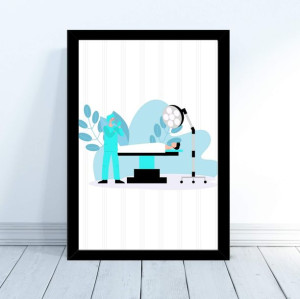 Plakat dla Chirurga Lekarza 30x40cm Gabinet