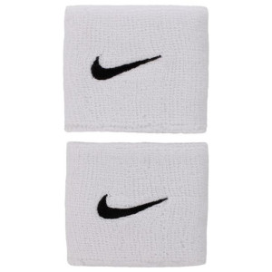 Opaska na nadgarstek Nike Swoosh Wristbands biała- NNN04 101