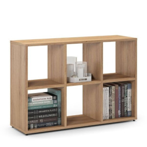 Regał biblioteczka modułowa do pokoju 100x30x66 cm dąb dziki mat