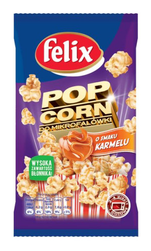 Felix Popcorn karmelowy 90g