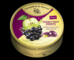 Cavendish & Harvey Double fruit blackcurrant apple 175g