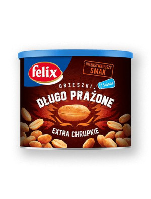 Felix orzeszki długo prażone 140g puszka
