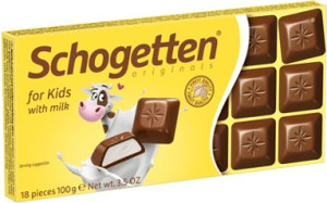 Schogetten czekolada dla dzieci 100g