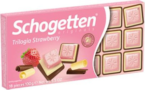 Schogetten czekolada strawberry 100g