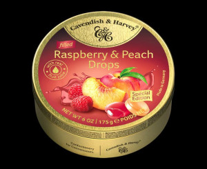 Cavendish & Harvey Raspberry & peach 175g
