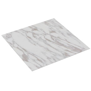 SAMOPRZYLEPNE PANELE PODŁOGOWE WINYLOWE, PVC, 5,11 m², 1,5 mm biały marmur