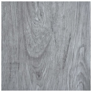 SAMOPRZYLEPNE PANELE PODŁOGOWE WINYLOWE PVC 5,11 m², 1,5 mm jasnoszare