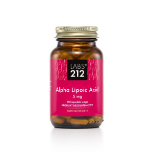 Labs212 Alpha Lipoic Acid 5 mg kwas Afa liponowy (90 kaps.)