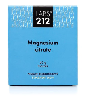 Labs212 Magnesium Citrate cytrynian magnezu (63 g)