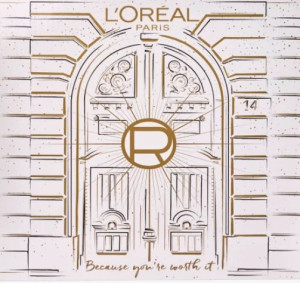 Loreal Paris Beauty kalendarz adwentowy 2022 kosmetyki