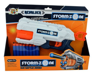 PISTOLET NA MIĘKKIE STRZAŁKI 16 strzałek