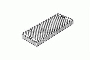 Filtr kabinowy BOSCH 1987431062 CU2650
