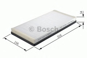 Filtr kabinowy BOSCH 1987432007 CU3340