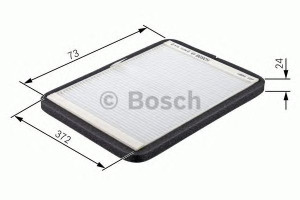 Filtr kabinowy BOSCH 1987432051 CU3822-2