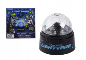 Lampka Projektor Buzz Astral Disney Z Naklejkami