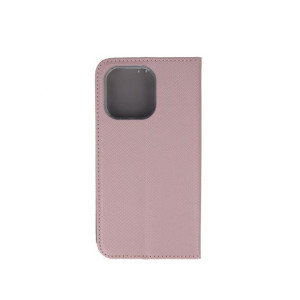 Etui Smart Magnet do iPhone 13 Pro 6,1" różowo-złote