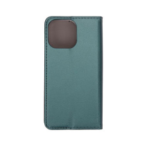 Etui Smart Magnetic do iPhone 13 Pro 6,1" ciemnozielone