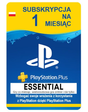 Playstation Plus - Essential - 1 miesiąc PSN
