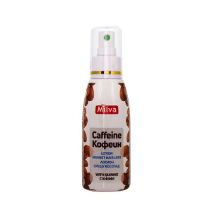 Emulsja z kofeiną i chininą - przeciw wypadaniu włosów - 100ml Milva 0488