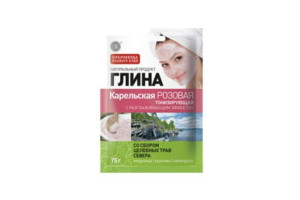Glinka różowa karelska wygładzająca FITO 5846