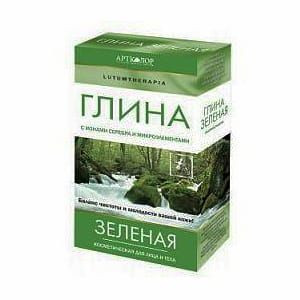 Glinka zielona - jony srebra i mikroelementy - 100g 5498