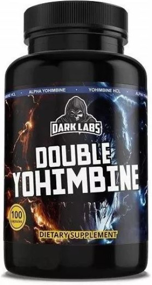DARK LABS-Double Yohimbine 100kap MOCNY spalacz tłuszczu
