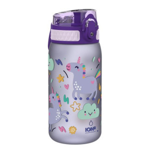 Butelka bidon dla dzieci 400 ml Jednorożce ION8