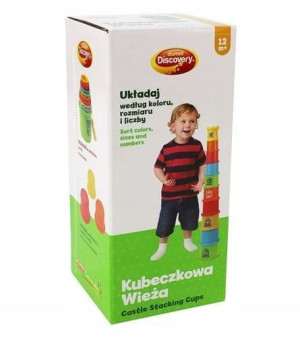 Dumel Discovery Kubeczkowa wieża 55cm